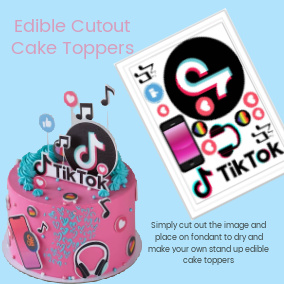 Edible Cutout Toppers