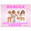 Roblox Pink Girl RBC Edible Cake Toppers – Cakecery