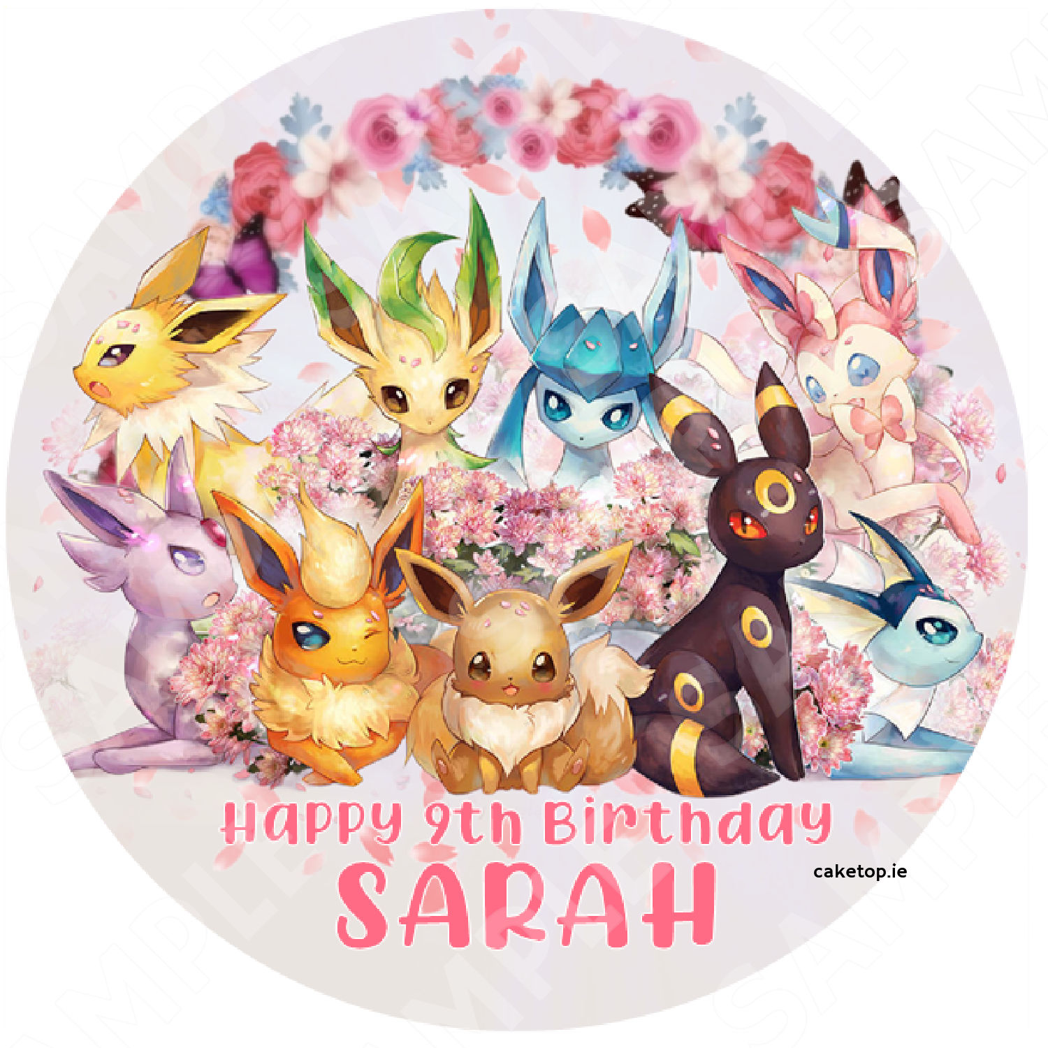 Pokemon - Edible Birthday Cake Topper – Edible Prints On Cake (EPoC)