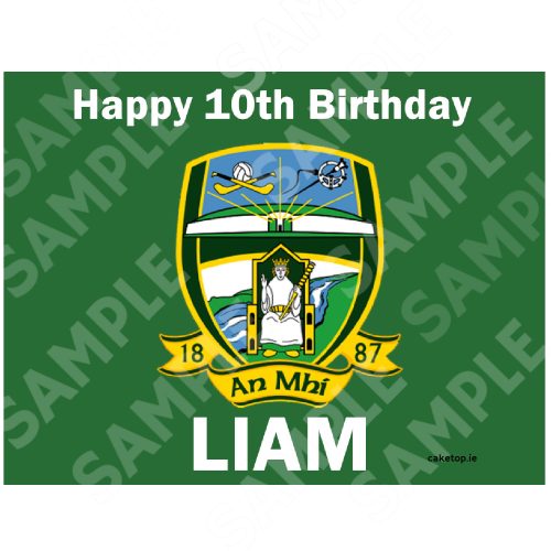 GAA Edible Cake Topper