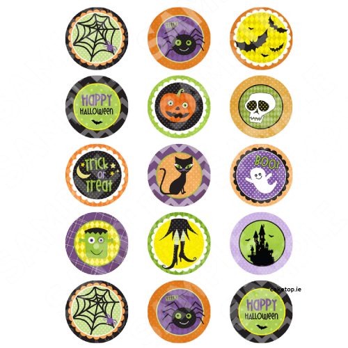 Halloween Edible Cake Toppers