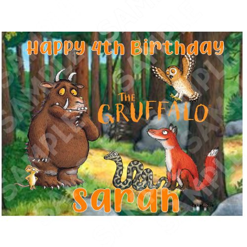 Gruffalo Edible Cake Topper