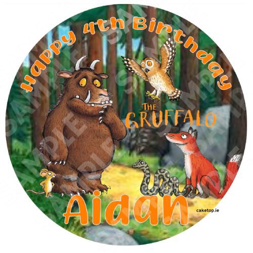 Gruffalo Edible Cake Topper