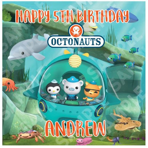 Octonauts Edible Cake Topper