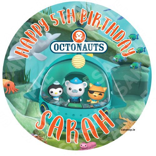 Octonauts Edible Cake Topper