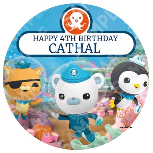 Octonauts Edible Cake Topper