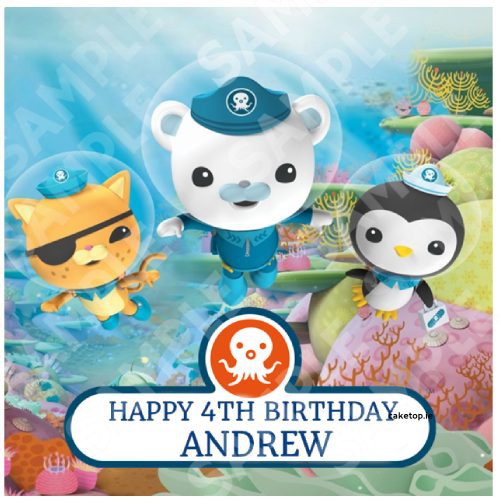 Octonauts Edible Cake Topper