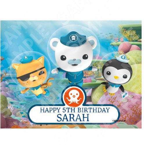 Octonauts Edible Cake Topper