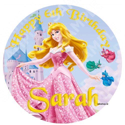 Disney Princess Edible Cake Topper