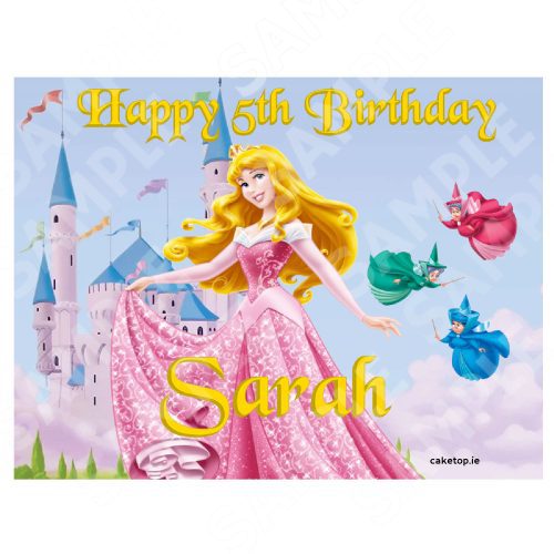 Disney Princess Edible Cake Topper