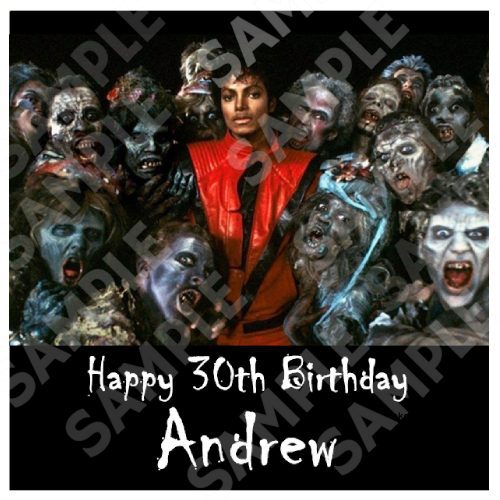 Thriller Edible Cake Topper