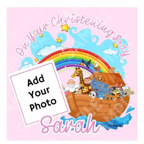 Noahs Ark Edible Cake Topper