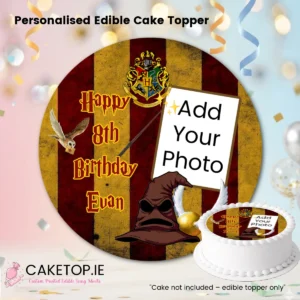 add photo Harry Potter Edible Cake Topper