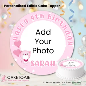 add photo Edible Cake Topper