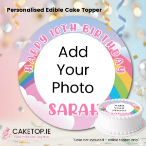 add photo Edible Cake Topper