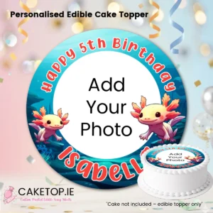 add photo Edible Cake Topper