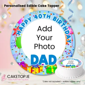 add photo Edible Cake Topper