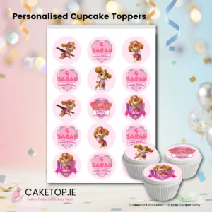 Paw Patrol Edible Cake Topper