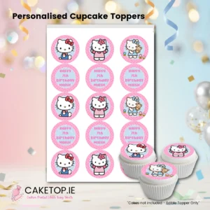 Hello Kitty Edible Cake Topper