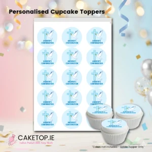 Confirmation Edible Cake Topper