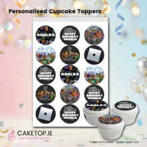 Roblox Edible Cake Topper