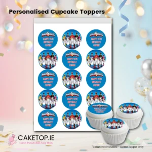 Power Rangers Edible Cake Toppers