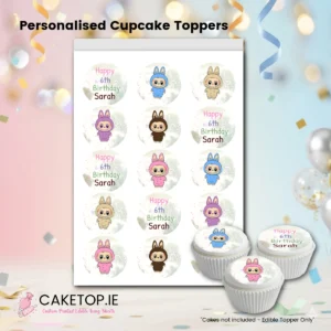 Labubu Edible Cake Topper