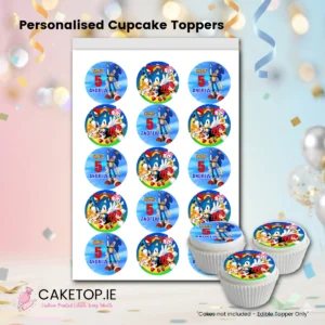 Sonic Edible Cake Topper