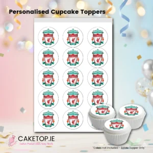 Liverpool Edible Cake Toppers