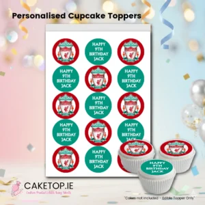Liverpool Edible Cake Toppers