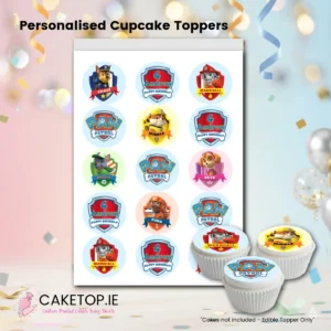 Paw Patrol Edible Cake Topper
