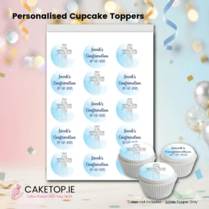 Confirmation Edible Cake Topper