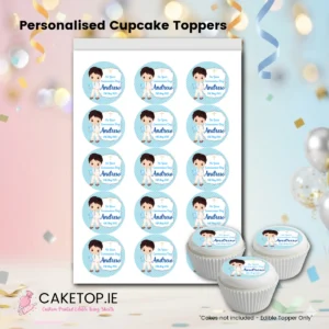 Communion Edible Cake Toppers