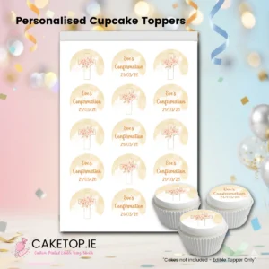 Confirmation Edible Cake Topper