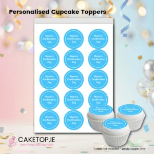 Confirmation Edible Cake Topper