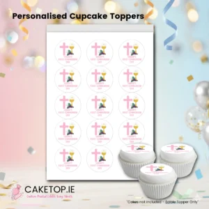 Communion Edible Cake Toppers
