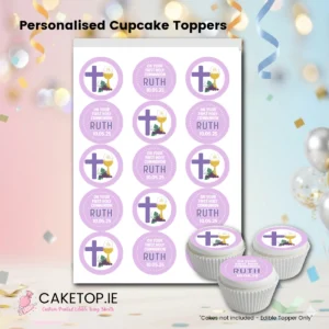 Communion Edible Cake Toppers