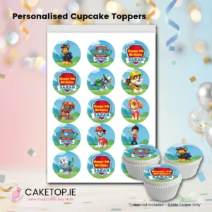 Paw Patrol Edible Cake Topper