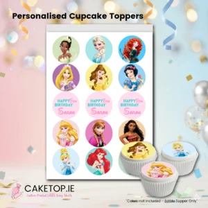 Princess Edible Cake Topper