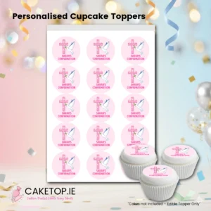 Confirmation Edible Cake Topper