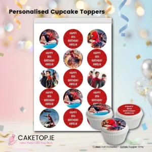 Spiderman Edible Cake topper