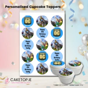 Fortnite Edible Cake Toppers