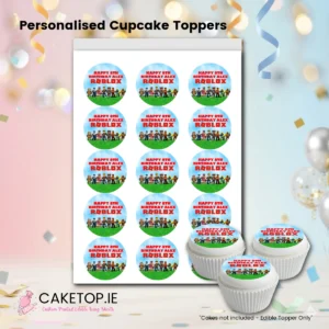 Roblox Edible Cake Topper