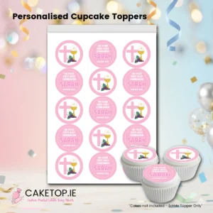 Communion Edible Cake Toppers