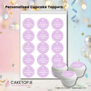 Communion Edible Cake Toppers