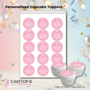 Communion Edible Cake Toppers