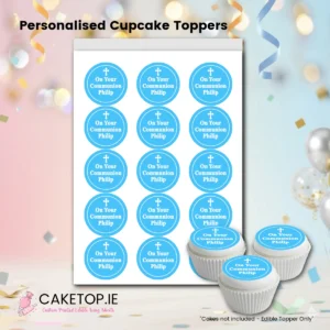 Communion Edible Cake Toppers