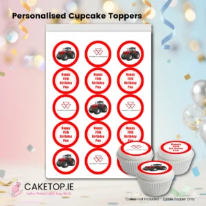 Tractor Edible Cake Topper