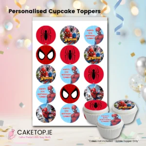 Spiderman Edible Cake topper