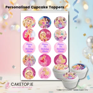 Barbie Edible Cake Topper